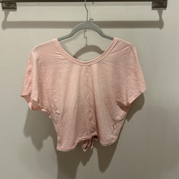 EUC Lululemon Tie in the back Top - Picture 3 of 5